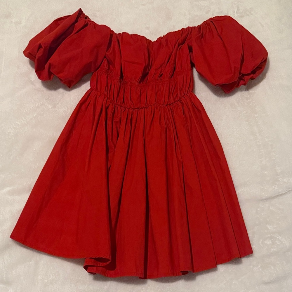 Abercrombie & Fitch Vibrant Red Top